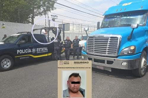 De película; escapa detenido de policías y causa caos en Toluca